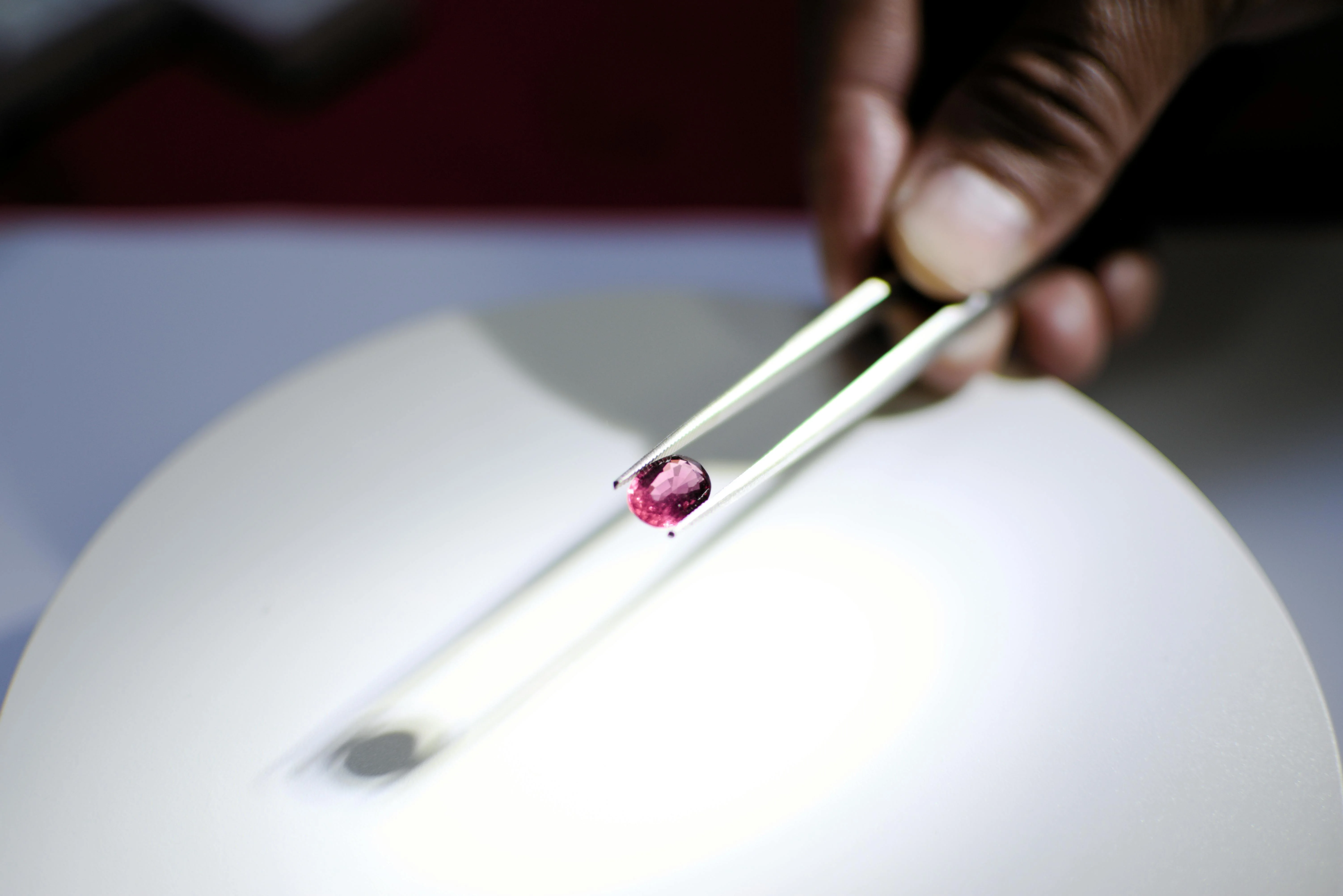 Certified blue sapphire